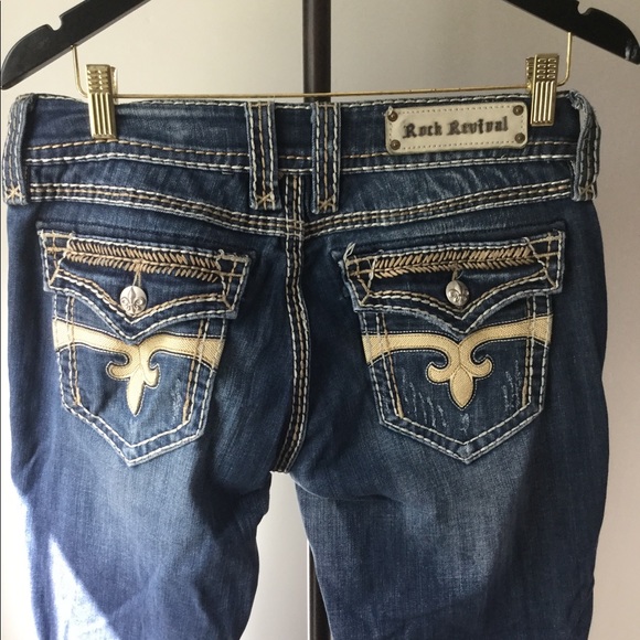 Rock Revival Denim - Rock Revival boot cut jean w/stretch. Waist 30